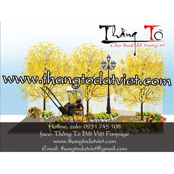 tiểu cảnh tết đẹp16